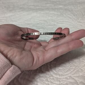 Silver She Believed She Could, So She Did Bracelet